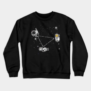 Space Social Distancing Funny Quarantine Quotes Crewneck Sweatshirt